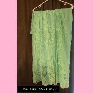 Cato maxi skirt
